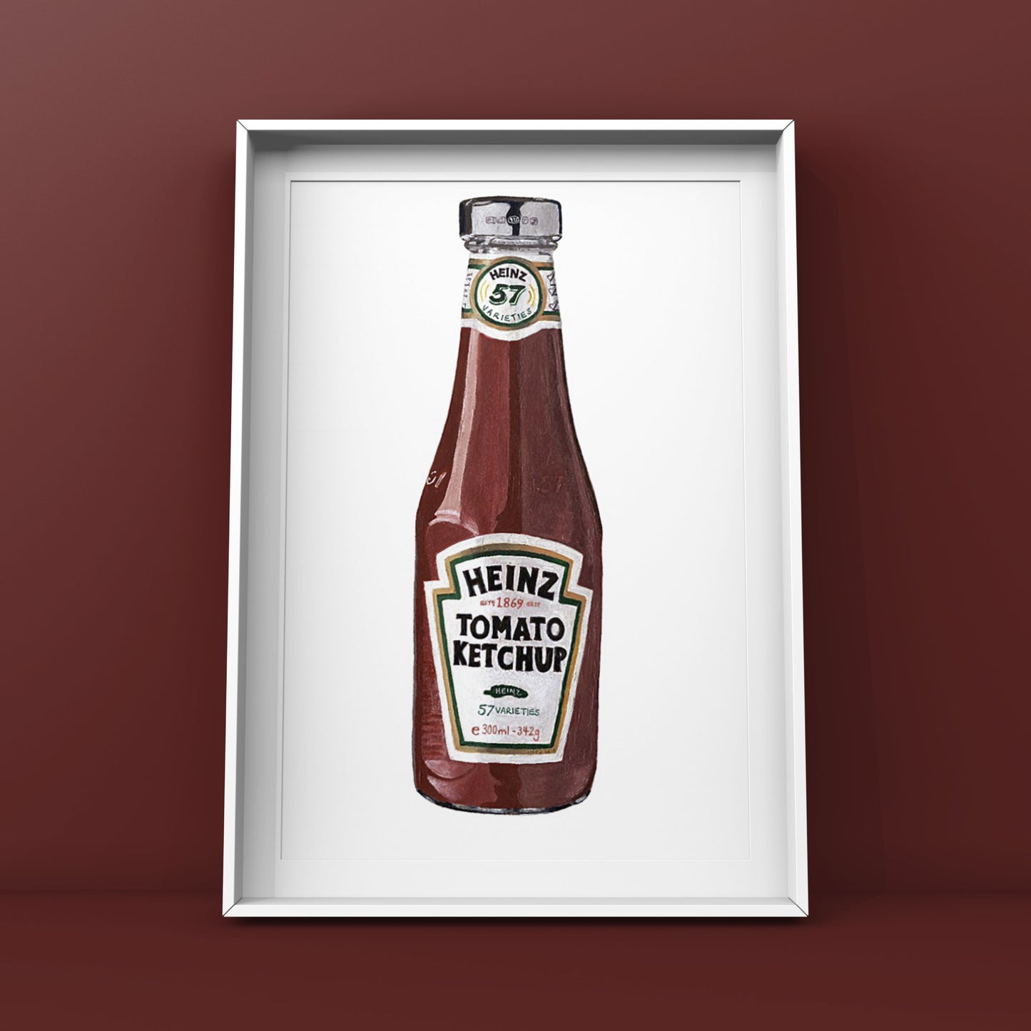 Tomato Ketchup Limited Edition Giclée Fine Art Print