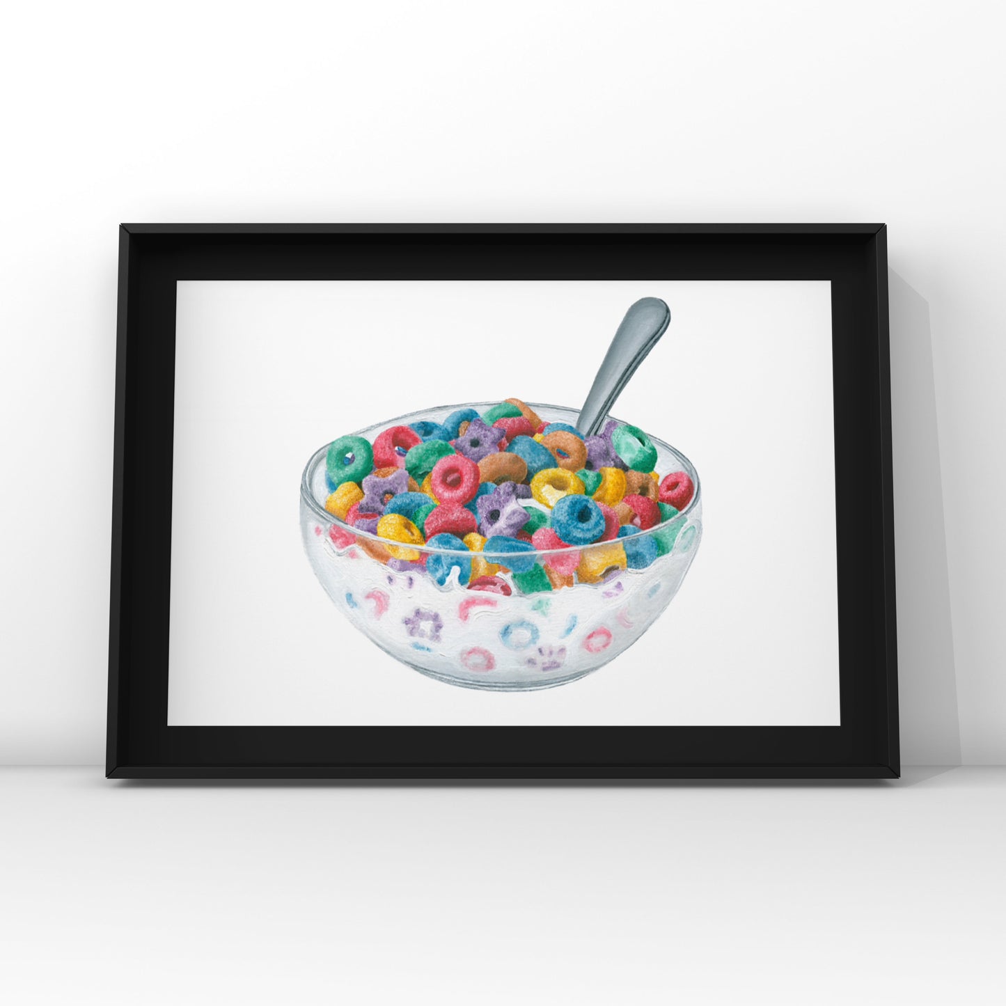 Bowl of Cereal Limited Edition Giclée Fine Art Print