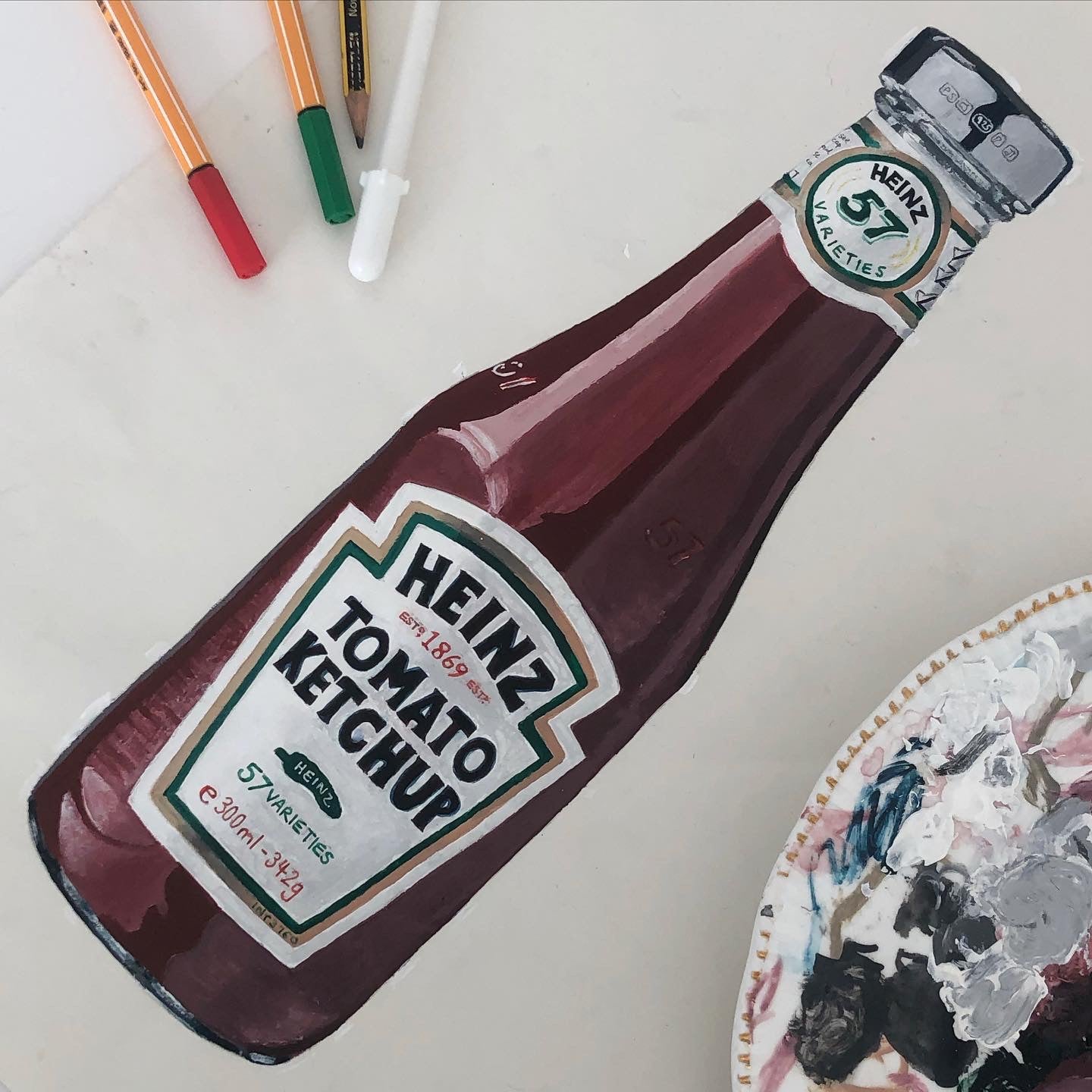 Tomato Ketchup Limited Edition Giclée Fine Art Print