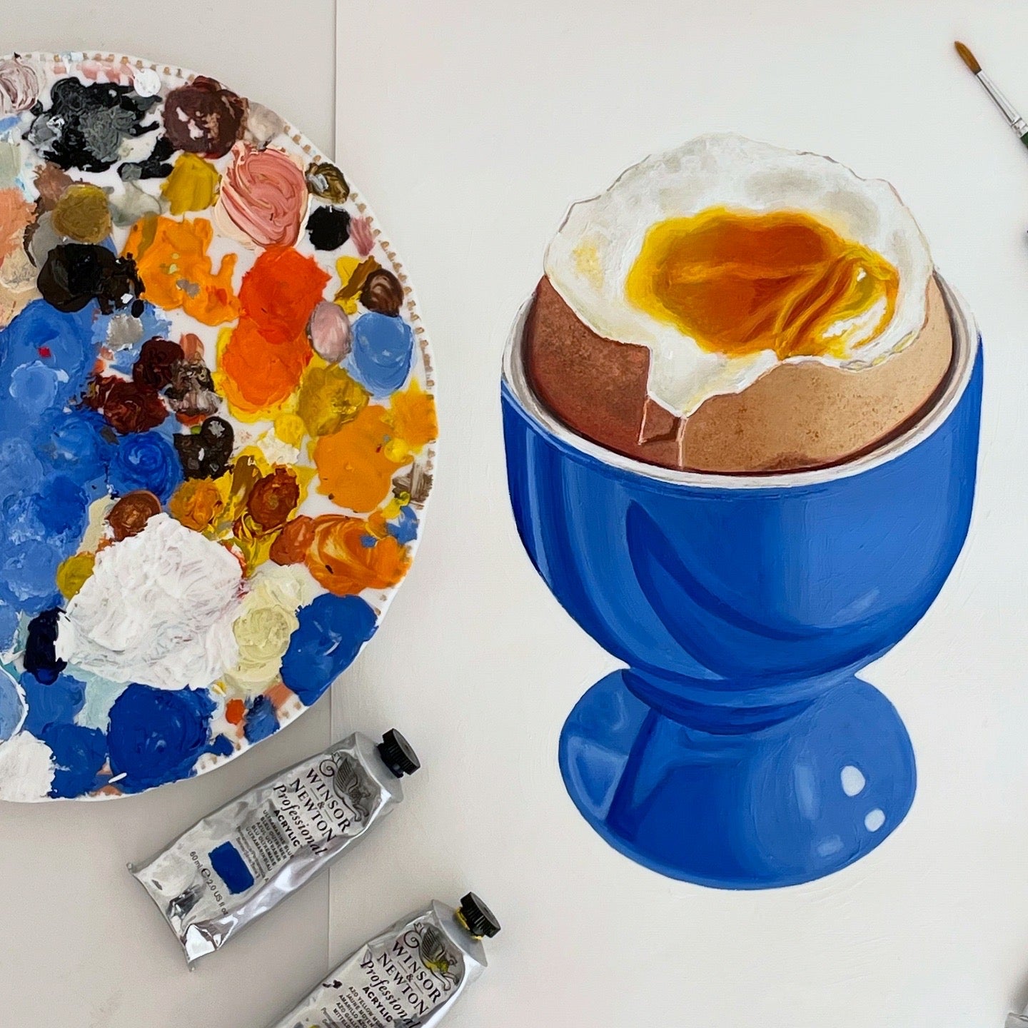 Dippy Egg Limited Edition Giclée Fine Art Print