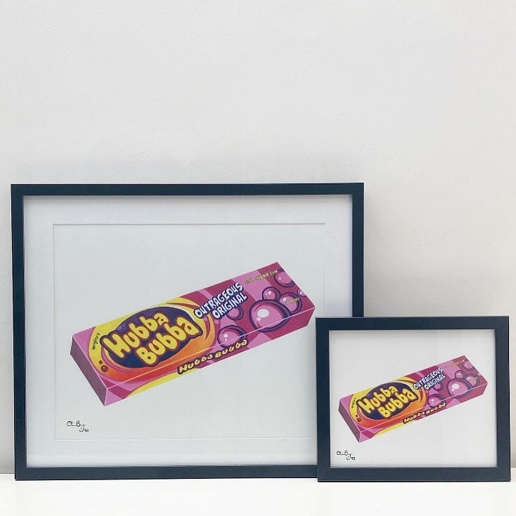 Bubblegum Limited Edition Giclée Fine Art Print