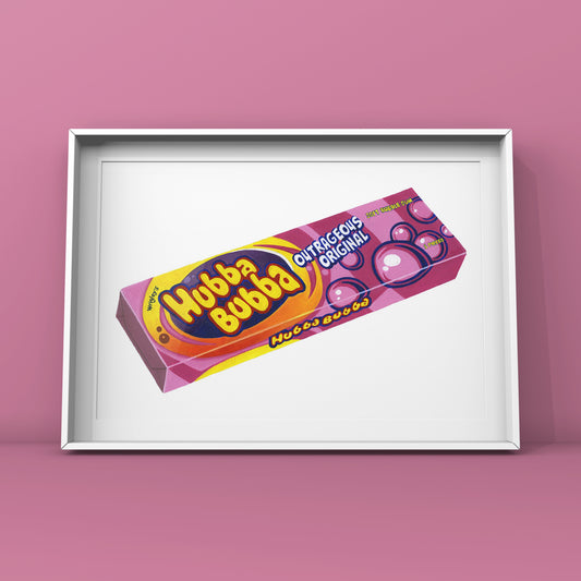 Bubblegum Limited Edition Giclée Fine Art Print