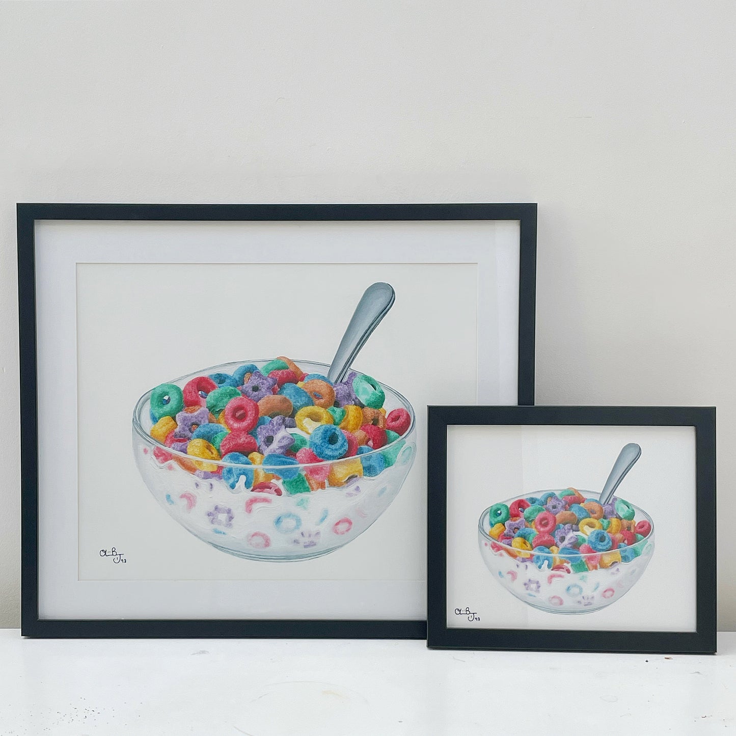 Bowl of Cereal Limited Edition Giclée Fine Art Print