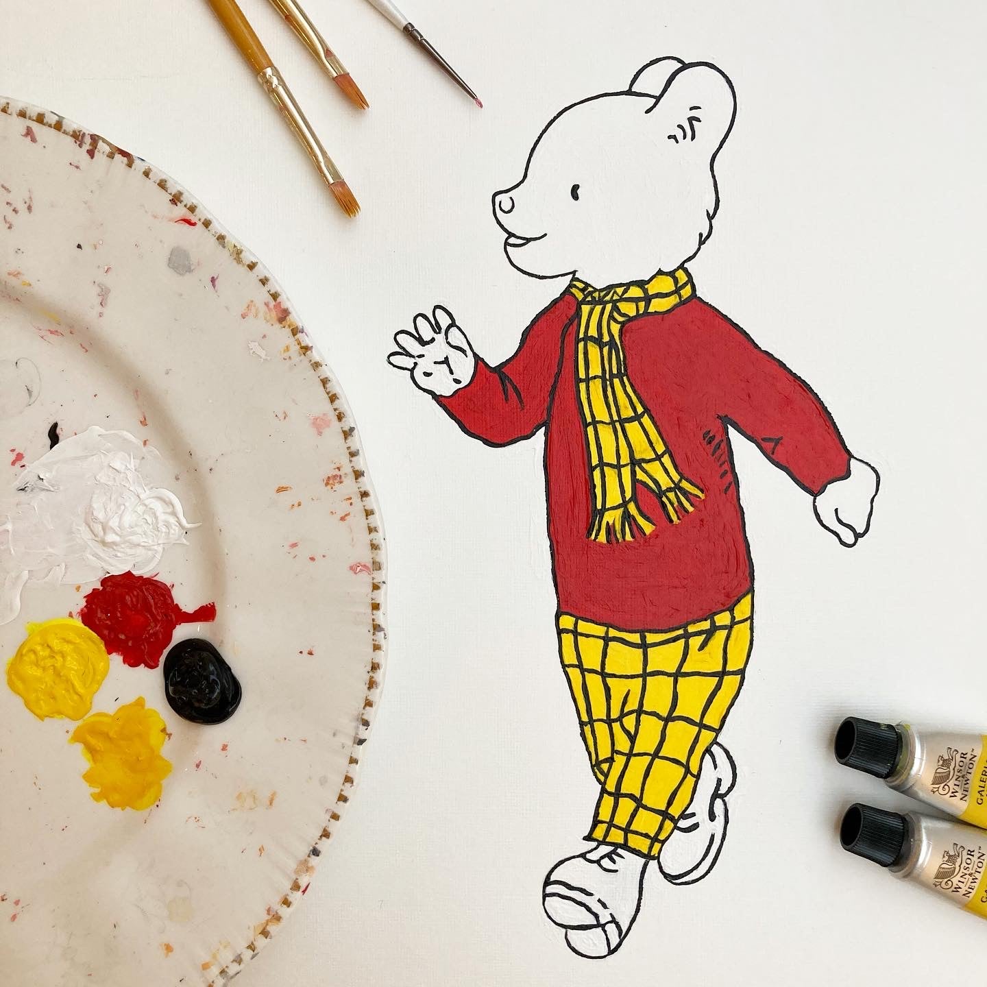 Rupert Bear Limited Edition Giclée Fine Art Print