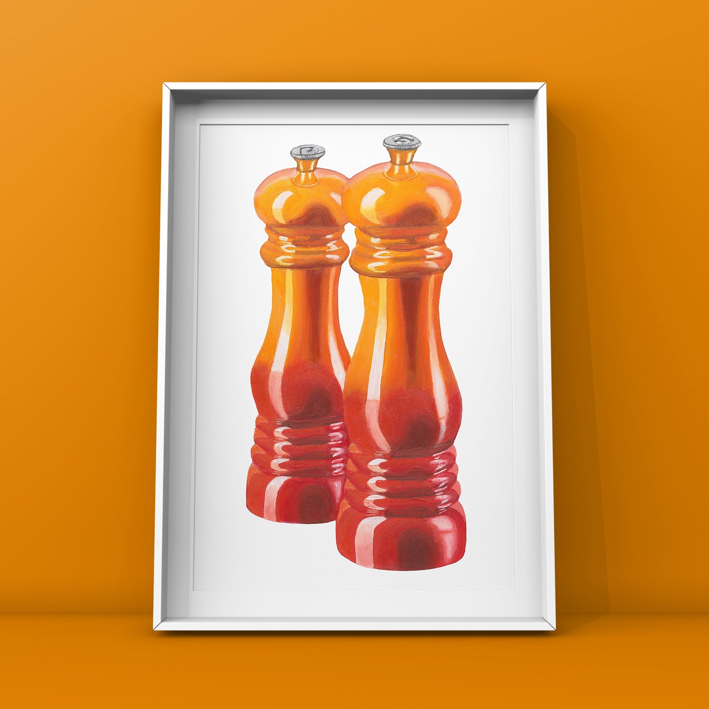 Salt and Pepper Mills Limited Edition Giclée Fine Art Print