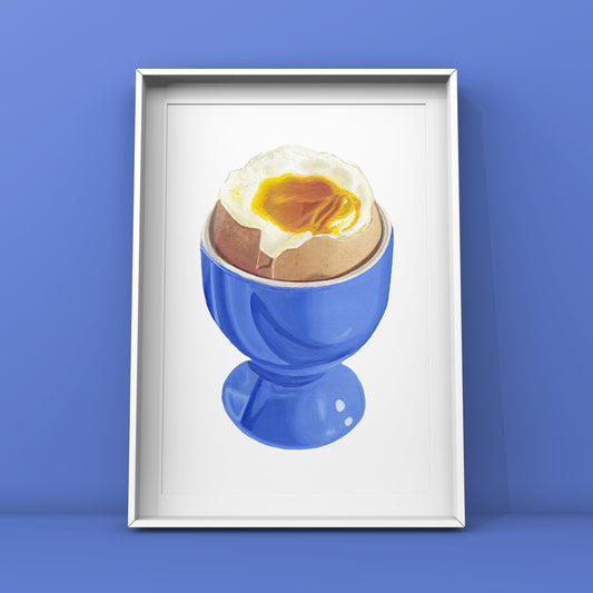 Dippy Egg Limited Edition Giclée Fine Art Print